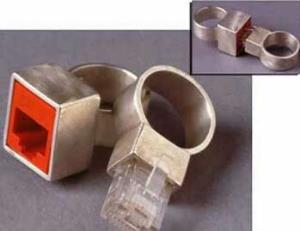 3. Cincin Pernikahan Dari Terminal Ethernet