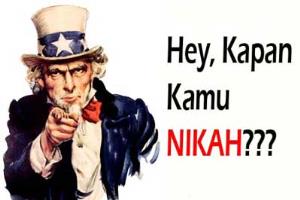 3. Cara yang mudah untuk menjawab pertanyaan yang selama ini bikin jengkel, “kamu kapan nikah?”