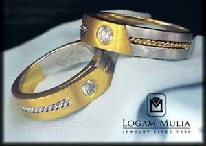 3. Cincin Model Mix Metal