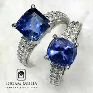 4. Cincin Tunangan Mix Stone