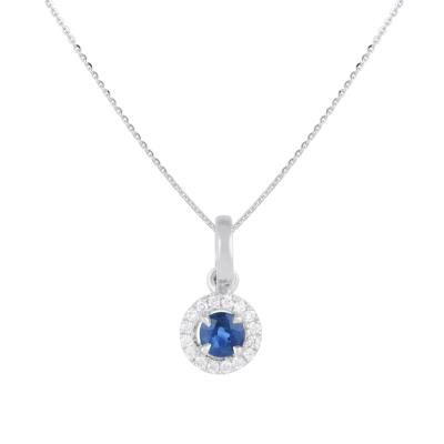 Kalung dan Liontin Batu Safir